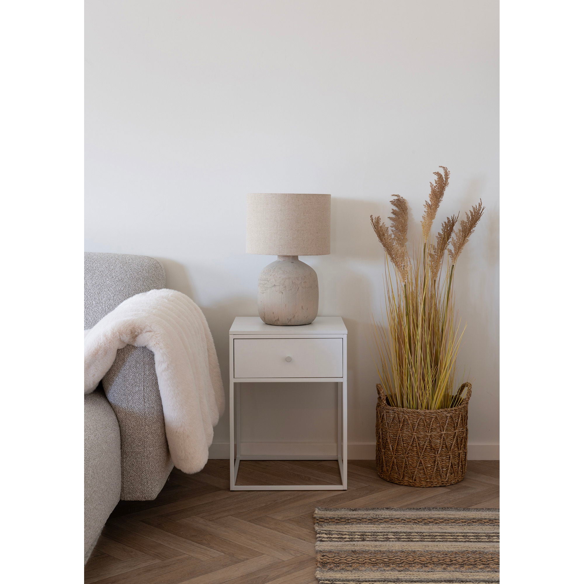 Krabi – Aufbewahrungskörbe aus Seegras, natur, Set aus 3